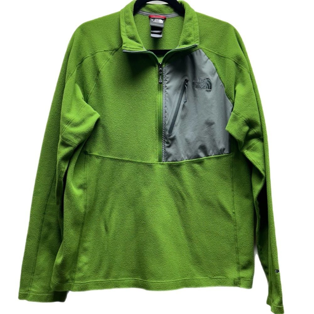 The North Face Men’s Large Fleece Jacket Never Stop Exploring 1/4 Zip Flash Dry